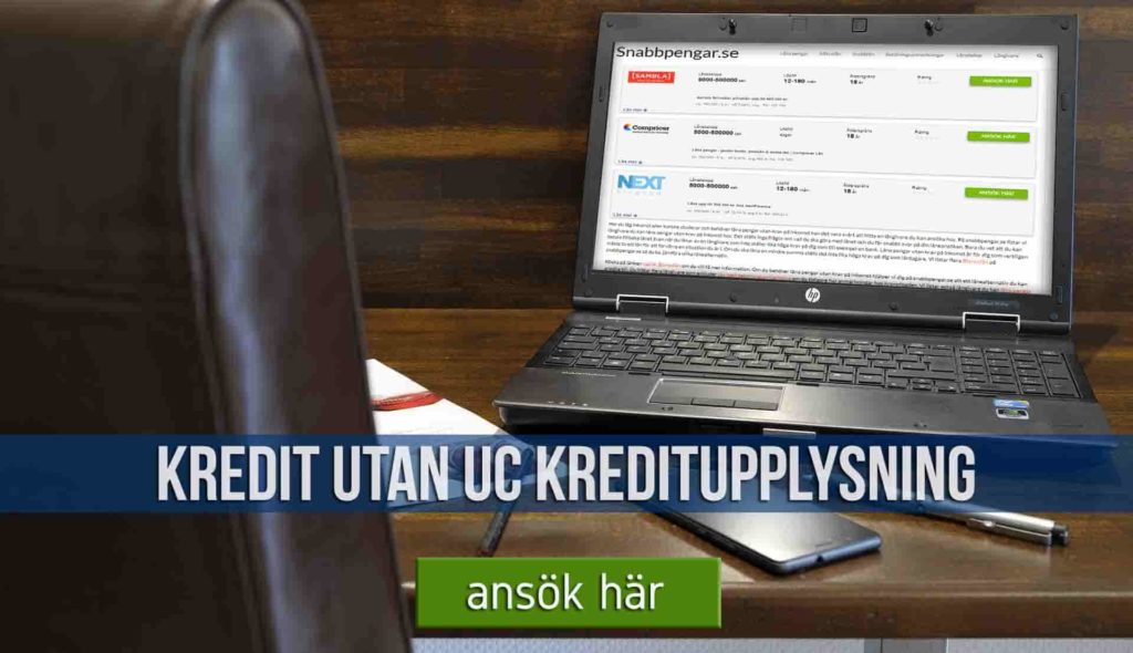 Kredit utan kreditupplysning Snabbpengar.se Ansök om kredit HÄR